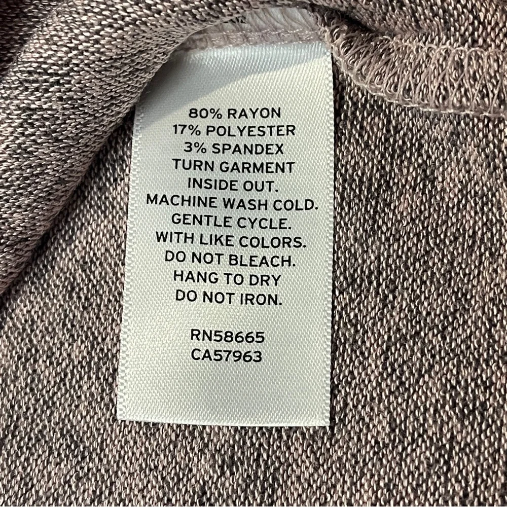 Harper Canyon Super soft Pink English Heather Knit Pocket Dress - Picture 5 of 6